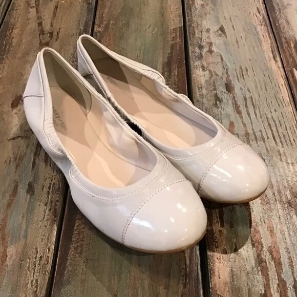 Easy Spirit 12 Gessica Ballet Flats e360 Dove Gray Women’s Comfort Shoes - Picture 1 of 9